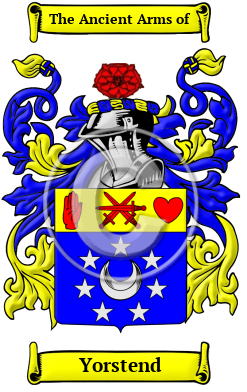 Yorstend Family Crest/Coat of Arms
