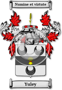 Yuley Family Crest Download (jpg) Legacy Series - 150 DPI