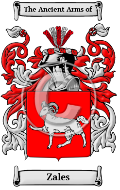 Zales Family Crest/Coat of Arms