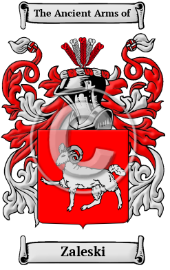 Zaleski Family Crest/Coat of Arms