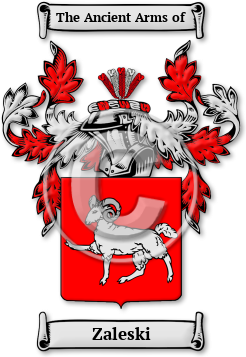 Zaleski Family Crest Download (JPG) Legacy Series - 600 DPI