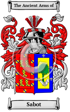 Sabot Name Meaning, Family History, Family Crest & Coats of Arms
