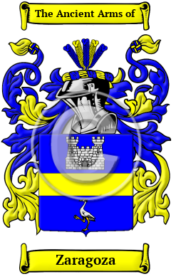 Zaragoza Family Crest/Coat of Arms