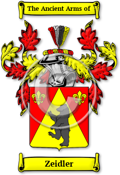 Zeidler Family Crest Download (jpg) Legacy Series - 150 DPI