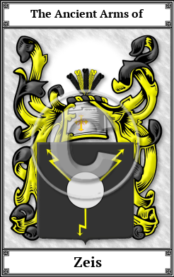 Zeis Family Crest Download (JPG)  Book Plated - 150 DPI