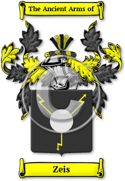 Zeis Family Crest Download (jpg) Legacy Series - 150 DPI