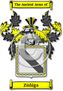 Zúñiga Family Crest Download (JPG) Legacy Series - 600 DPI