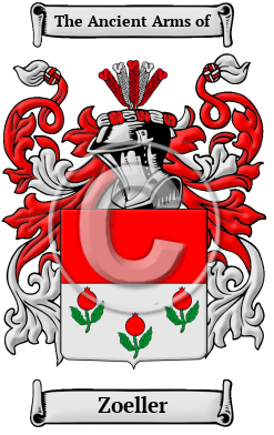 Zoeller Family Crest/Coat of Arms