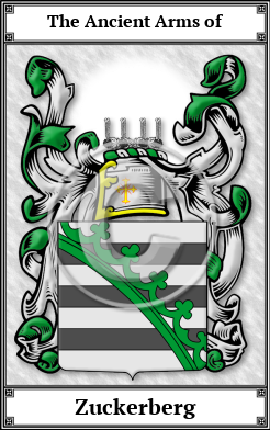 Zuckerberg Family Crest Download (JPG)  Book Plated - 150 DPI