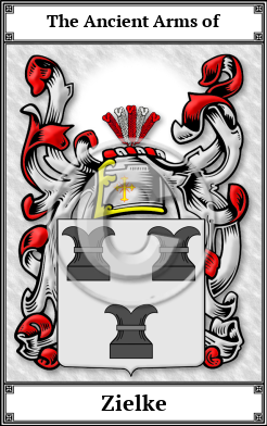 Zielke Family Crest Download (JPG)  Book Plated - 150 DPI
