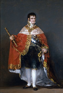 Portrait of Ferdinand VII of Spain