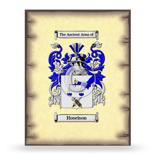 Hoseison Coat of Arms Print