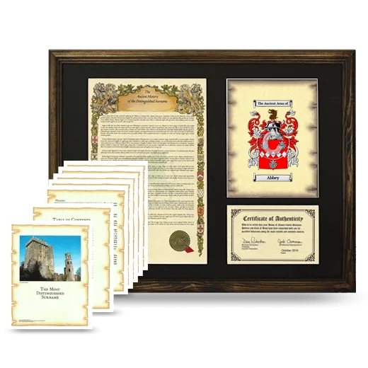 Abbey Framed History And Complete History- Brown