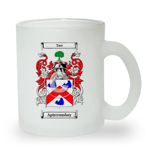 Apircrumbay Frosted Glass Mug