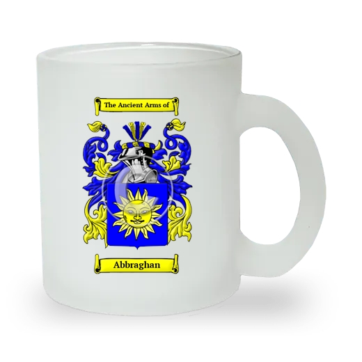 Abbraghan Frosted Glass Mug