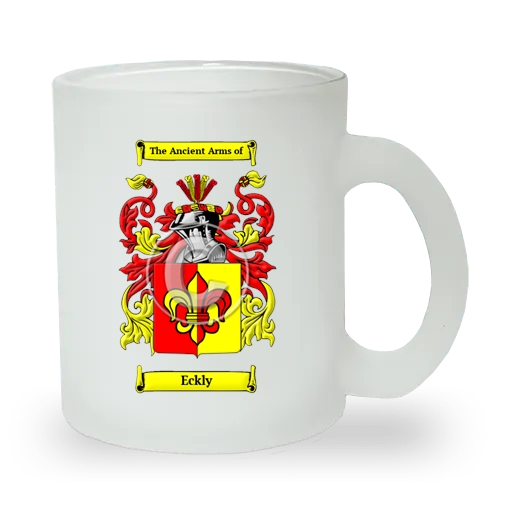 Eckly Frosted Glass Mug