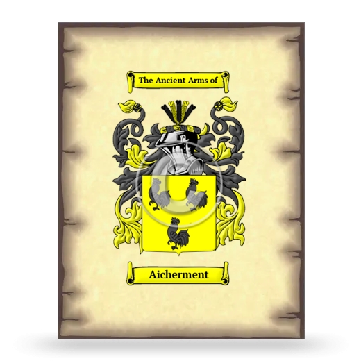 Aicherment Coat of Arms Print