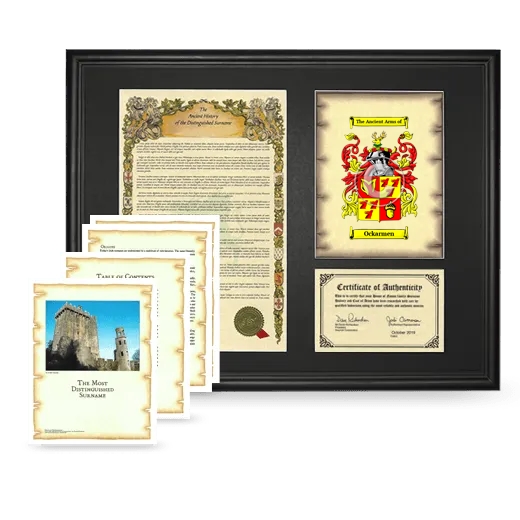 Ockarmen Framed History And Complete History- Black