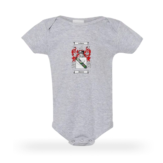 Akester Grey Baby One Piece