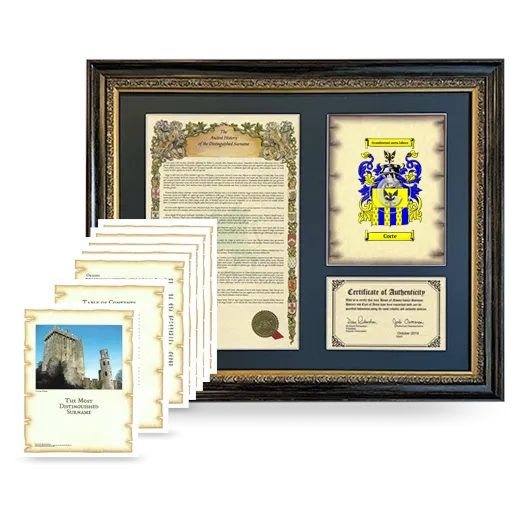 Corte Framed History and Complete History - Heirloom
