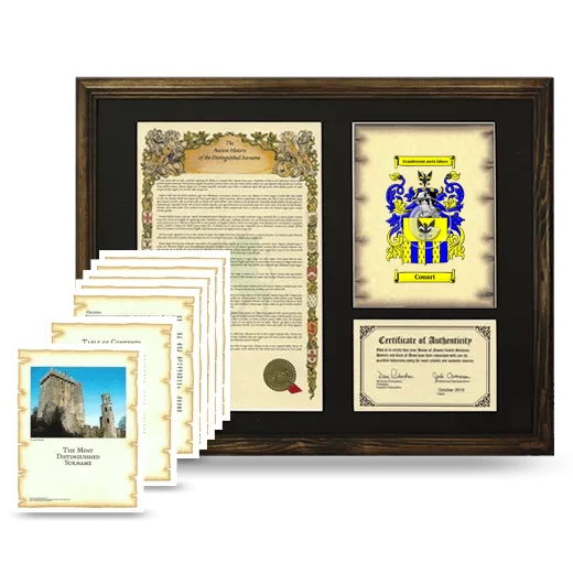 Couart Framed History And Complete History- Brown