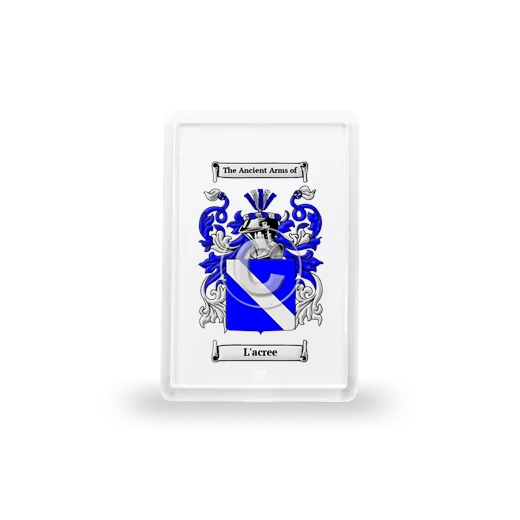 L'acree Coat of Arms Magnet