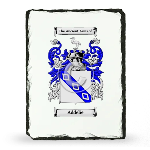 Addelie Coat of Arms Slate