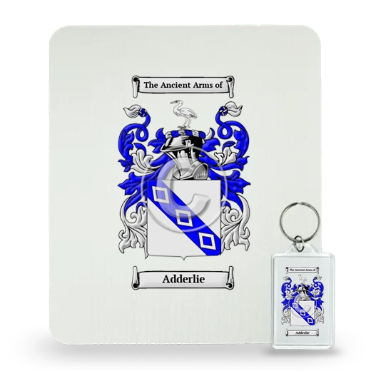 Adderlie Mouse Pad and Keychain Combo Package