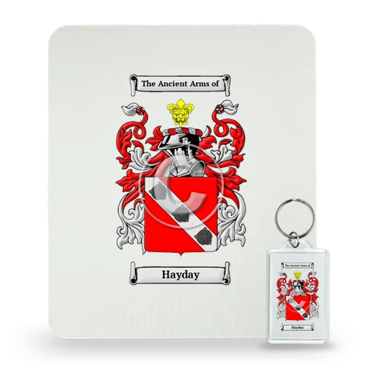 Hayday Mouse Pad and Keychain Combo Package