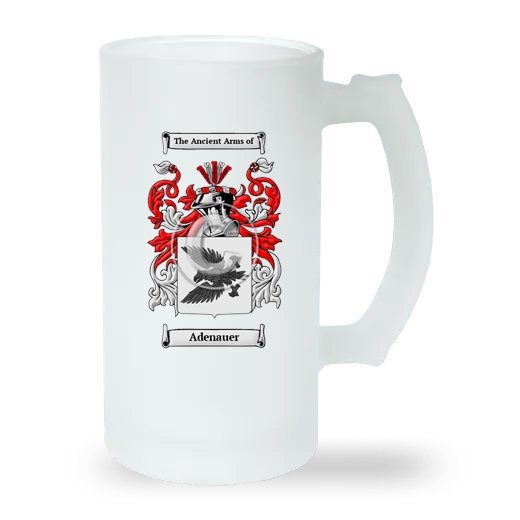 Adenauer Frosted Beer Stein