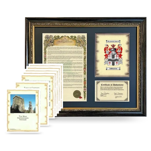 Addenston Framed History and Complete History - Heirloom