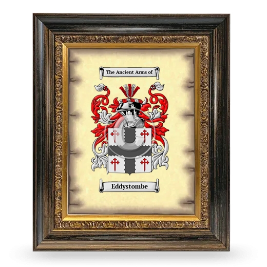 Eddystombe Coat of Arms Framed - Heirloom