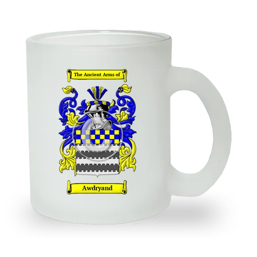 Awdryand Frosted Glass Mug