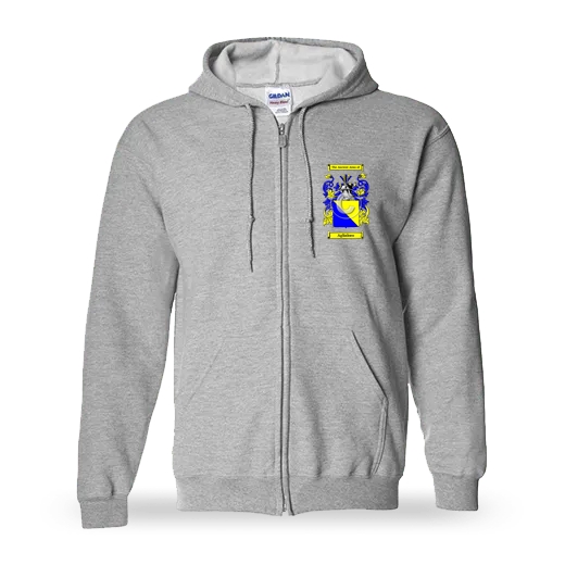 Aglialoro Unisex Coat of Arms Zip Sweatshirt