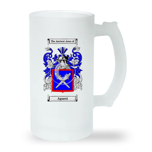 Agnesi Frosted Beer Stein