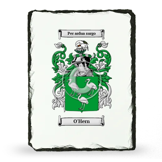 O'Hern Coat of Arms Slate