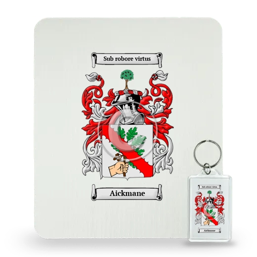 Aickmane Mouse Pad and Keychain Combo Package