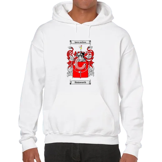 Hainworth Unisex Coat of Arms Hooded Sweatshirt