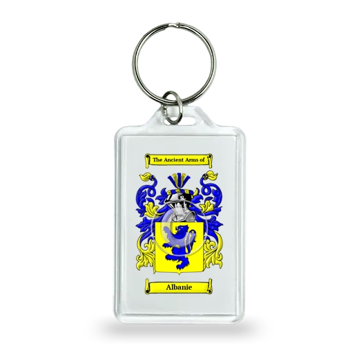 Albanie Keychain