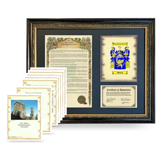 Albertey Framed History and Complete History - Heirloom