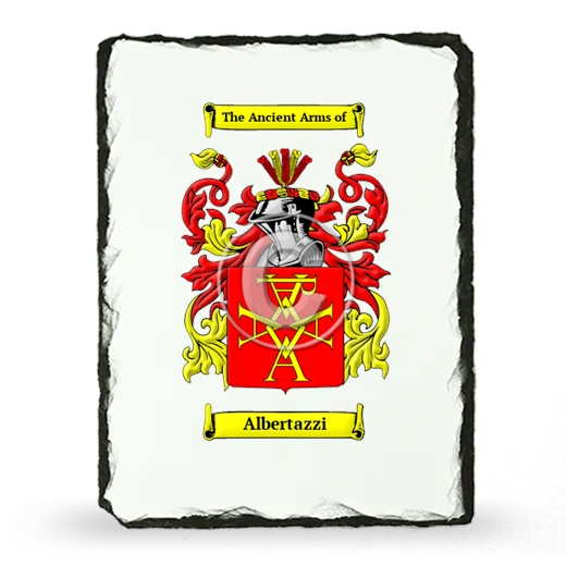 Albertazzi Coat of Arms Slate