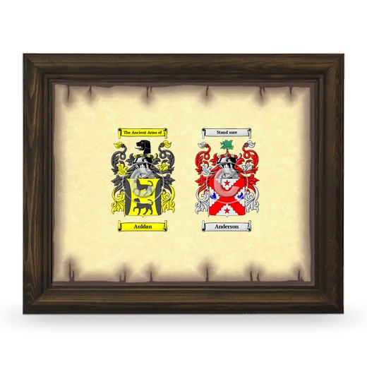 Anniversary Framed - Brown