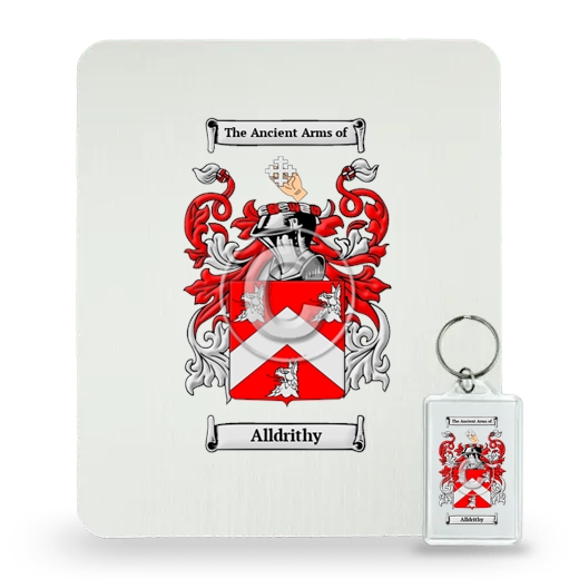 Alldrithy Mouse Pad and Keychain Combo Package