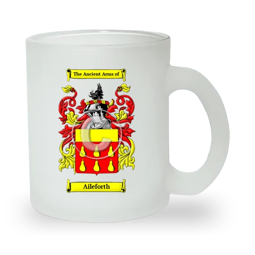 Aileforth Frosted Glass Mug