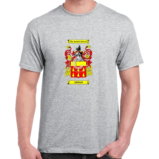 Ailsford Grey Coat of Arms T-Shirt