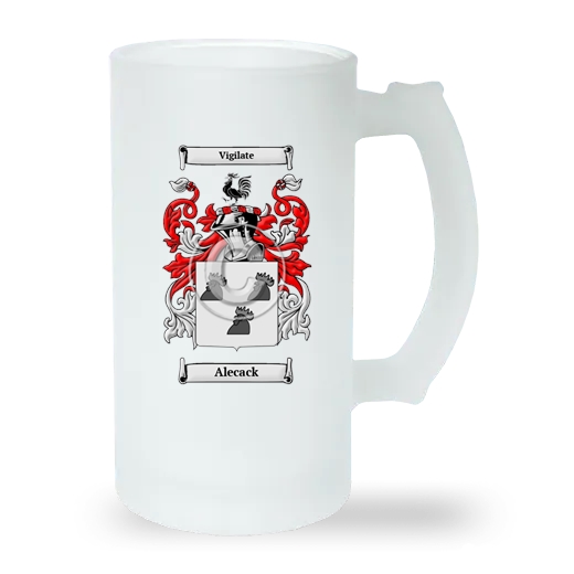 Alecack Frosted Beer Stein