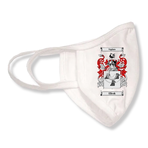 Ellcok Coat of Arms Face Mask