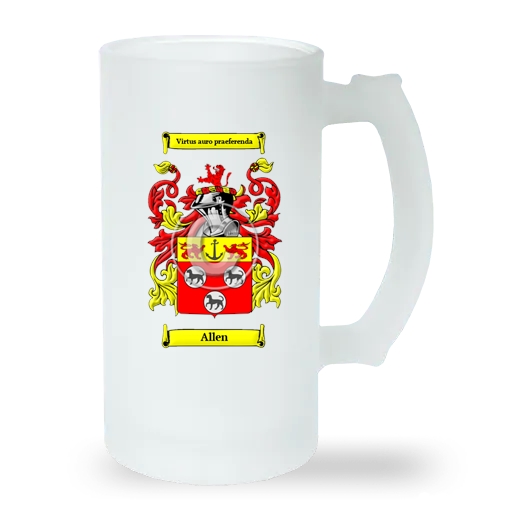 Allen Frosted Beer Stein