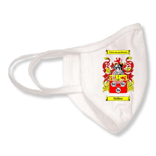 Hallion Coat of Arms Face Mask