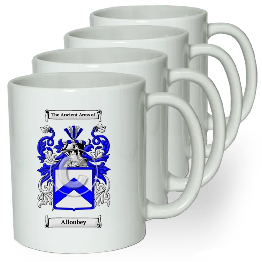 Allonbey Coffee mugs (set of four)